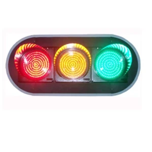 Traffic Lights Red LED Flashing Lights 770x260x130MM 800m Visibility CE Certified Multi-Color