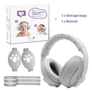 2 In 1 Baby Ear Muff Sleep Earmuff Noise Reduction Earmuffs Baby Ear Protection Hearing Protection For Babys Kids Ear protection