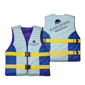 OEM Adult Life Jacket (WL-101 WATER PARK) Rental Grade 40N Buoyancy Foam Durable Oxford Build KC Certified Adjustable Comfort