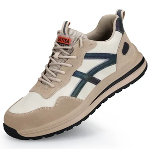 Labor Insurance Shoes Anti-smashing Anti-piercing Men's Non-slip Comfortable Soft-soled Industrial Site Safety Shoes