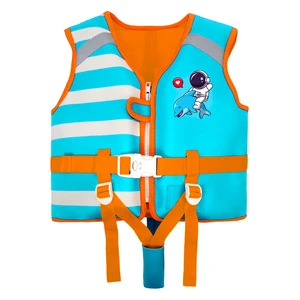 Custom Kids Swim Vest Float Jacket for 30-50 Lbs 2-6 Years Toddler Flotaties Swimming Pool Vest for Boys Girls Swimming Learning