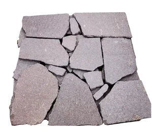 Red Porphyry Porphyre Porfido Crazy Paving Stone Slabs for Patio Pathway Paver