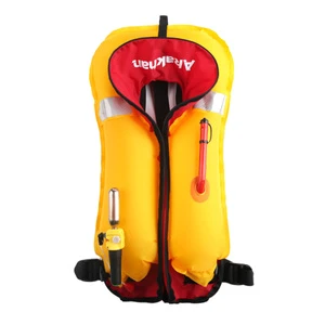 Adult Inflatable Marine Life Jacket (WCP-F001) ARAKHAN UML MK5 Inflation Durable Fabric 97N/145N Buoyancy KC Certified Fishing