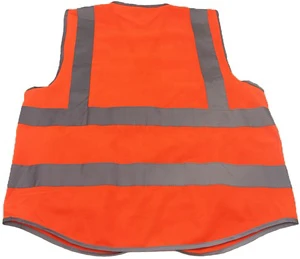 Safety Vest with Reflective Clothing High Visibility Warning Vest