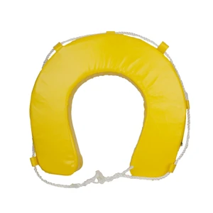 Red Color U Type Marine Lifebuoy Horseshoe Shape Lifesaving Buoy Non-reflective Swimming Safety Yacht Accessories