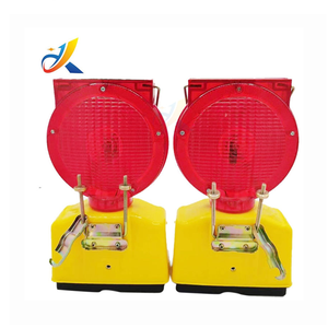 High Quality Solar Traffic Safety Light LED Warning Light Traffic Control Signs Lamp
