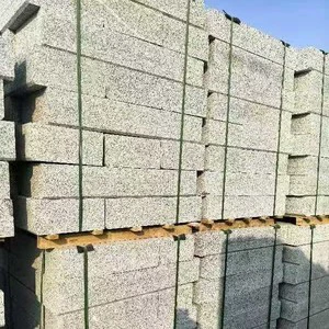 Granite Curbstone Wave-Washed Wholesale Road Side Stone From Fujian with Total Project Solution and Online & Onsite Support