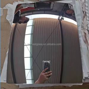 Customized Auto Rear View Convex Mirror Glass New Side Mirror in Regular Size Available in Yellow & Blue-203x305mm & 305x407mm