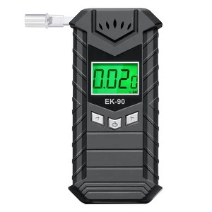 High Accuracy Professional Alcohol Breathalyzer LCD Digital Portable Personal High Precision Alcohol Tester Breathalyser