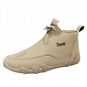 Labor Protection Unisex for Boots Work Hiking Running Shoes PU Upper Rubber Outsole Model DM235
