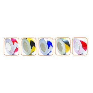 High Visibility Two-Tone Reflective Fabric Tape Printable Polyester Sew-On Sheeting Glass Material for Daytime Running Lights
