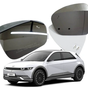 New OEM Replacement Wide Angle Convex Heated Silver Side Mirror Premium Glass Bolab IONIQ5 E-Mark Certification 3 Months