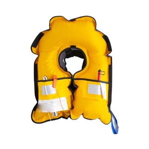 Custom Automatic Inflatable Life Vest Lightweight Portable Adult Life Jacket Large Buoyancy Fishing Boat Work Safety