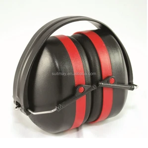 Safety Foldable Intrinsically Safe Ear Muffs Hearing Protectors CE EN352 ANSI Approved SNR 29dB Protection Reusable ABS Material