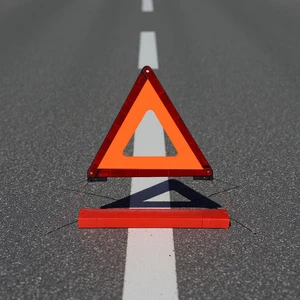 Top-Level Advance Warning Triangle New Roadway Product