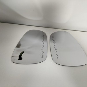 New Chrome Convex Car Mirror Glass Left Side for Auto Side Mirrors Replacement Universal Fitment