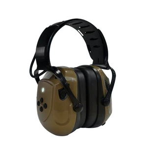 Premium J&Y ABS Hearing Protector ANSI NRR 23dB FM/AM Bluetooth Headband Earmuffs Noise Protection