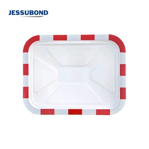 Hot Sale High Visible Reflective Mirror Weatherproof with Reflective Tape for Traffic Security Anti-theft Convex Mirror