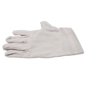 Industrial Welding Gloves With Canvas Sleeve Anti-Heat & Wear Resistant