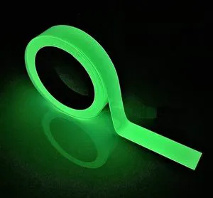 Green Fluorescent PVC Self-Luminous Stair Step Stage Warning Identification Tape Luminous Sticker Glow In The Dark Tape