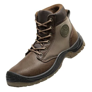 Men's Women's Anti-Brute Force Anti-Pierce Safety Work Boots Factory's Deodorant Construction Site Labor Protection Shoes