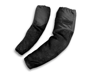 Leather Welding Sleeves for Men & Women Safety Heat & Flame Resistant Arm Guards with Kevlar Stitching and Soft Cotton Lining