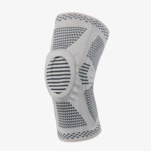 Hot Sale High Elastic Fitness Equipment Compression Knee Support Brace Knee Pain Relief Protective Compression Sleeve