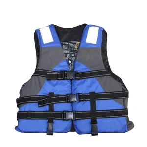 Best Selling Personalized Adult Professional Kayak Offshore Work Portable Marine Float Life Jacket Vest Rafting Free Size 110KG