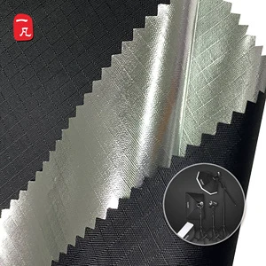 High Reflective 0.5 Plaid Silver Bronzed Oxford Fabric for Photography Soft Light Umbrella