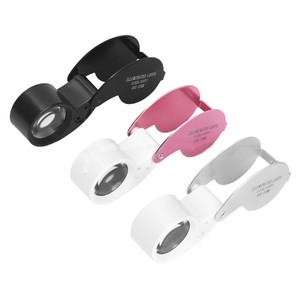 Led Light Convex Lenses Magnifying Glass for Inspection Enlarge Instrument Loupe
