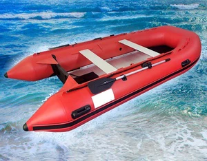 Compassarmor Portable Self-inflating 5-Person Life Raft with 3-Minute Inflation Paddle Included-Durable Rescue Inflatable Boat