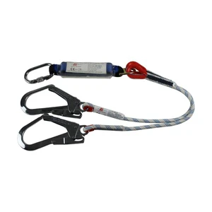 Positioning Lanyard with Double Hooks Fall protection