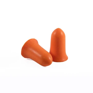 Disposable Earplugs ANSI NRR 32dB CE Custom Logo Noise Cancelling Pu Foam Earplug