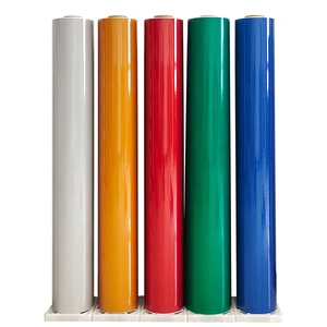 High Intensity Grade Laminas Reflectivas PET Reflective Sheeting Adhesive Reflective Vinyl Material for Traffic Signs