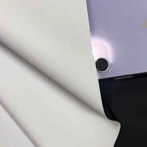 Danlu Textile 100% Blackout Reflective Fabric White Coated Plain Nylon Fabric for Photography Film Studio