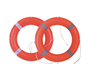 CE Certified 2.5kg 4.3kg Orange UV Resistant CCS Certified Marine HDPE Lifeguard Life Ring Plastic Buoy Piston Quality Saving