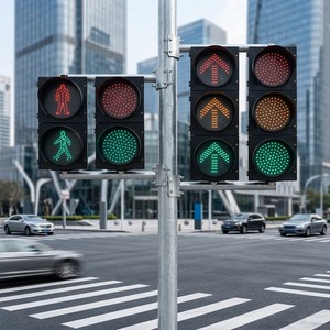 Factory Wholesale LED Traffic Signal Light, Pedestrian & Vehicle Signal Lamp for Road Safety & Intersection Control