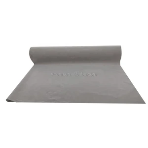 Wholesale Reflective Material 140cm 100cm Width High Vis White Silver Grey Reflective Fabric Rolls Packing for Garments