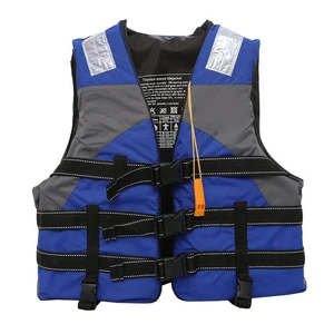 Professional Adult Life Jacket 150n Buoyancy Reflective Oxford Fabric Water Safety Durable Rescue Vest Customizable Design