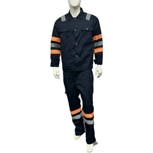 Customized Reflective Cotton Fireproof Work Safety Wear Safety Clothing for Workwear