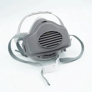 SkyPro 310A Grey Gas Mask Set with 10 Filters GB2890 Certified PM2.5 & Odor Proof