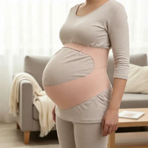 Hot Sell Adjustable Breathable Medical Pregnant Women Support Skin-friendly Summer Spring Polyester Maternity Belt Pregnancy