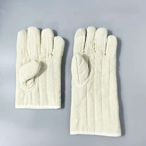 Cotton 5-Layer Fully Lined Thickened Electric Welding Gloves Waterproof Anti-static Wear-resistant Welder Protection Gloves