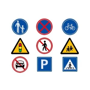 Traffic Signs Aluminium Price Alucobond 3mm 4mm ACP Sheet ACM Board Aluminum Composite Panel Custom UV Printing Road Signs