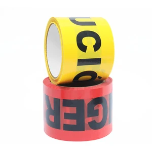 Pe Warning Tape Price Barricade Safety Tape Yellow Custom Caution Tape