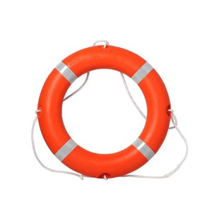 Marine SOLAS Lifebuoy Solid Polyurethane Lifebuoy 2.5KG 4.3KG Swimming Buoy HY5555