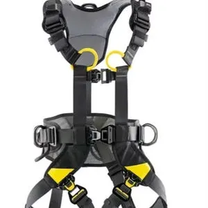 High Strength Full Body Safety Harness | Adjustable Fall Arrester Equipment | Industrial Rope Access & Climbing Protection Gear