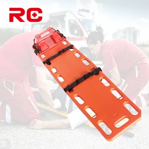High Strength Emergency First Aid PE Plastic Rescue Stretcher Water Floating Spine Board Equipment For Ambulance