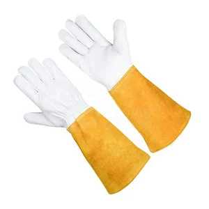 High Quality Top Selling Leather Welding Gloves Cheap Prive Protective Safety Welding Gloves For Online Sale