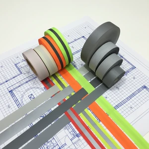 High Visibility Silver Reflective Vinyl Tape Strip for Clothing/School Bags/Raincoats/Safety Gear-EN471 Class2 Certified